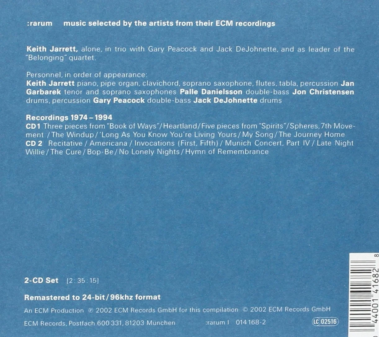 Rarum Selected Recording