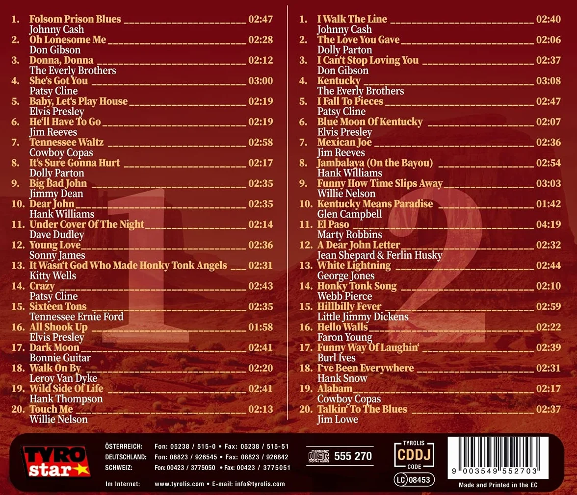 Best of Country 40 Greatest Country Songs Folge 1