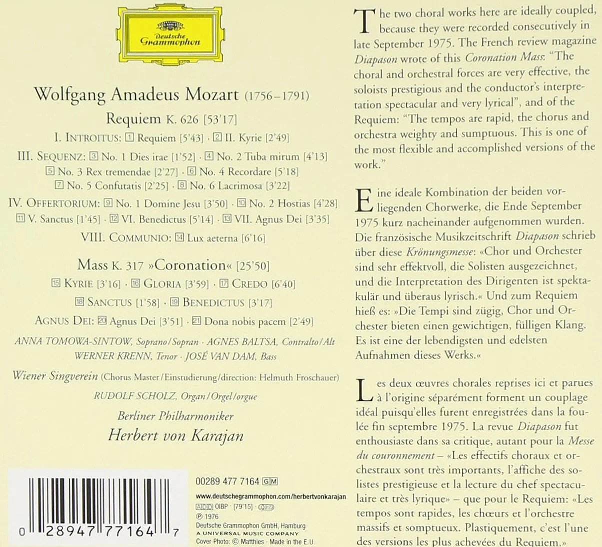 Mozart: Requiem