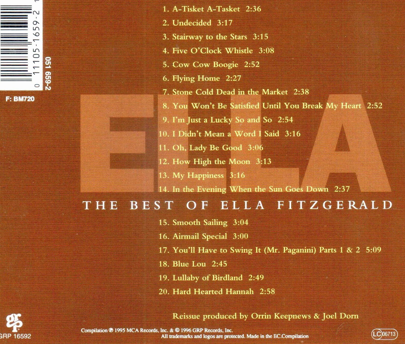 Ella Fitzgerald Best Of