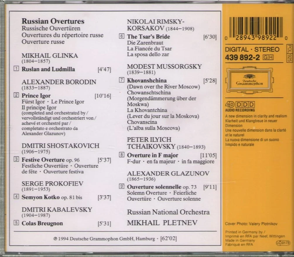 Russische Ouvertüren