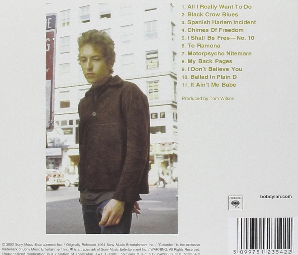 Another Side Of Bob Dylan