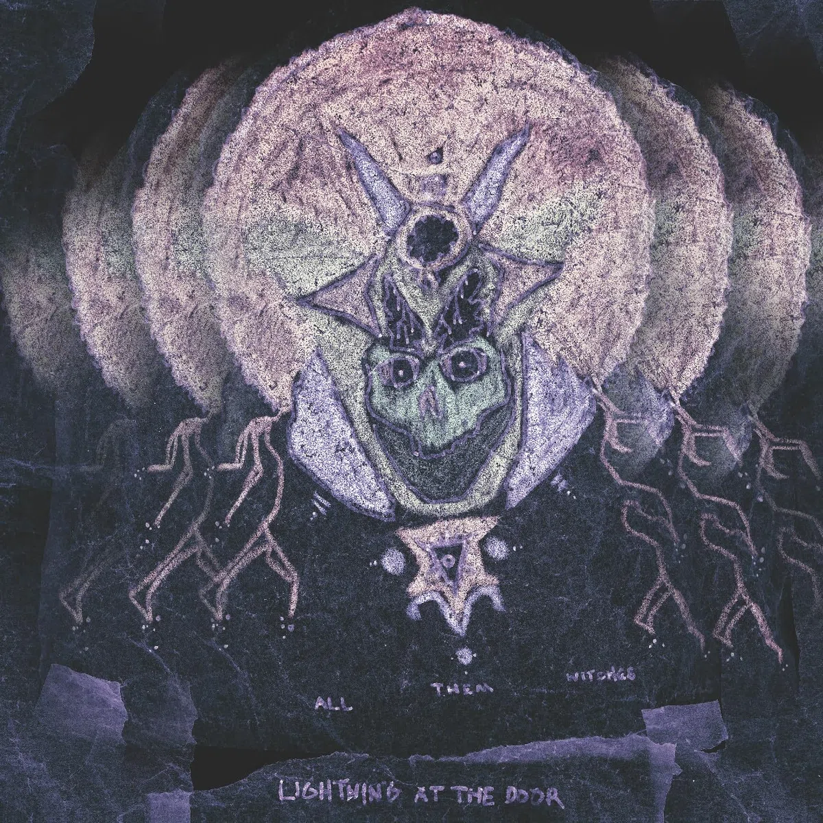 Lightning at the Door - Pinkblue