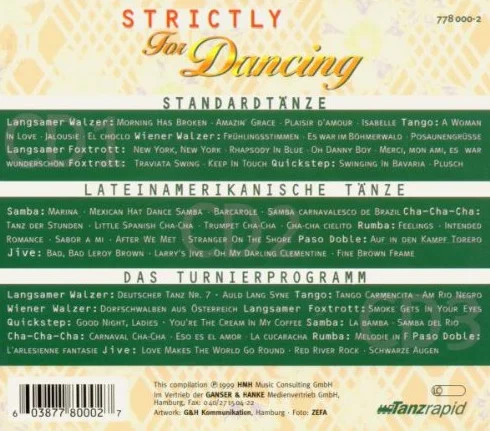 Strictly for Dancing