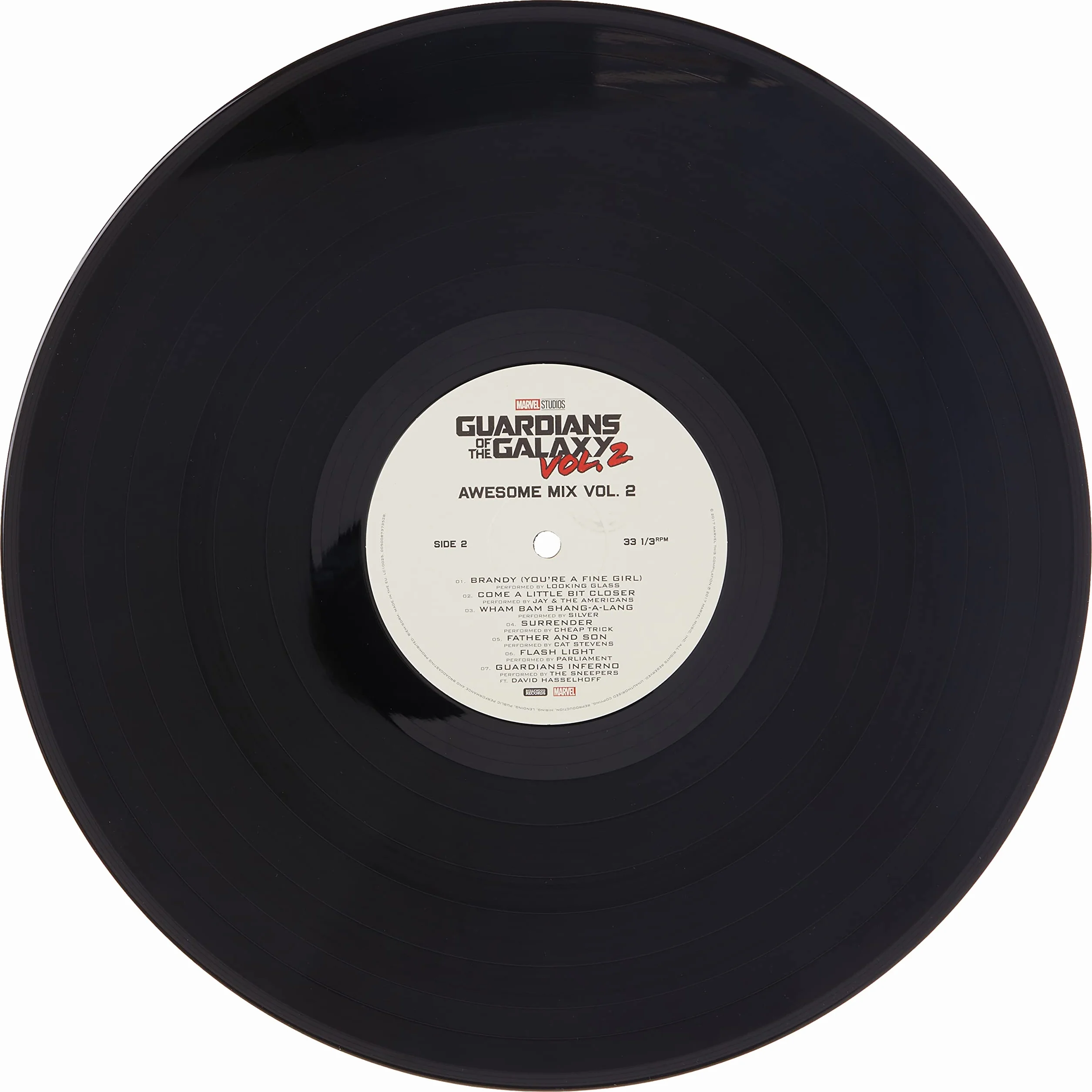 Guardians of the Galaxy Vol. 2 : Awesome Mix Vol. 2 [Vinyle couleur orange et blanc - Tirage limité]