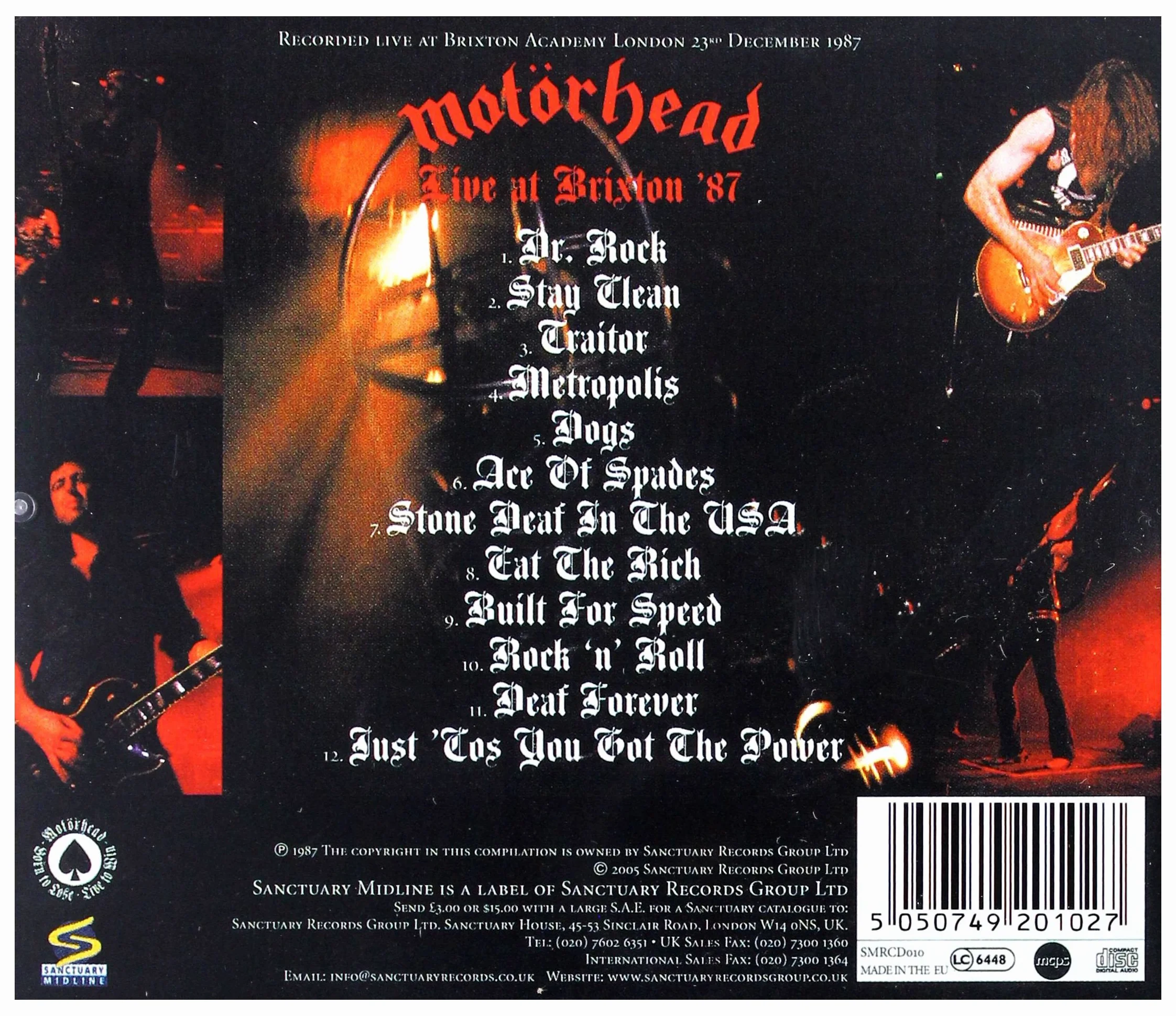 Live at Brixton 87