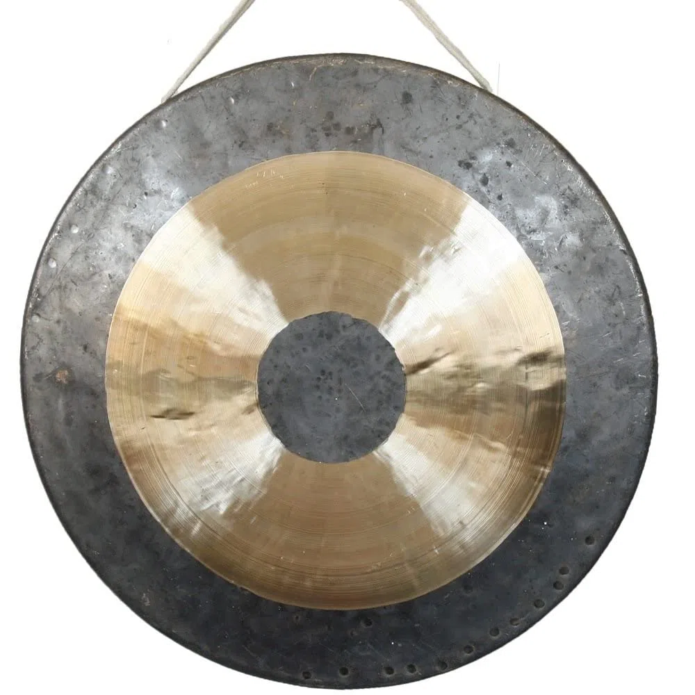 XuRX Original Tan Gong/Huizhou Gong, Grand Son, INCL. Bois/Coton Flottant, Ouverture de cérémonie, Instruments de Percussion (Size : 25cm)