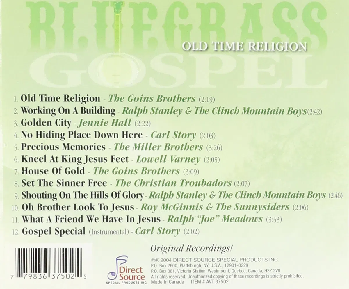 Bluegrass Gospel: Old Time Religion
