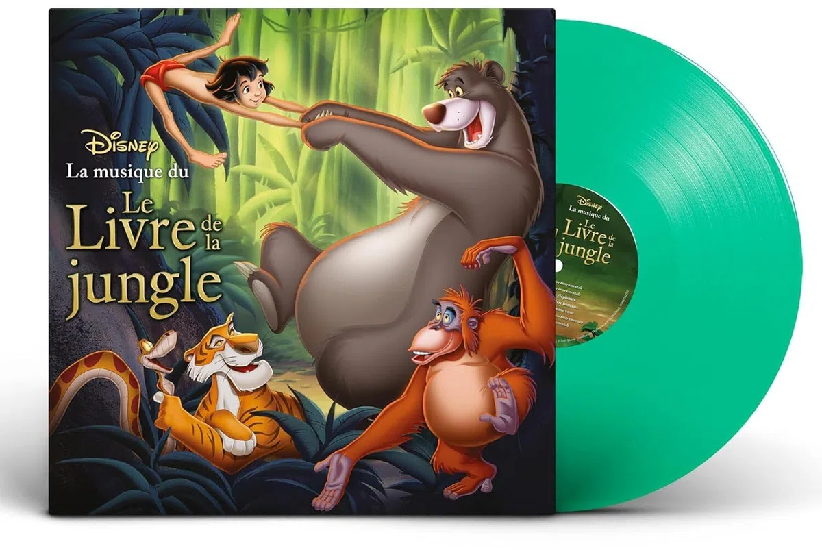 La musique du Le Livre de la Jungle [Vinyle transparent couleur vert]