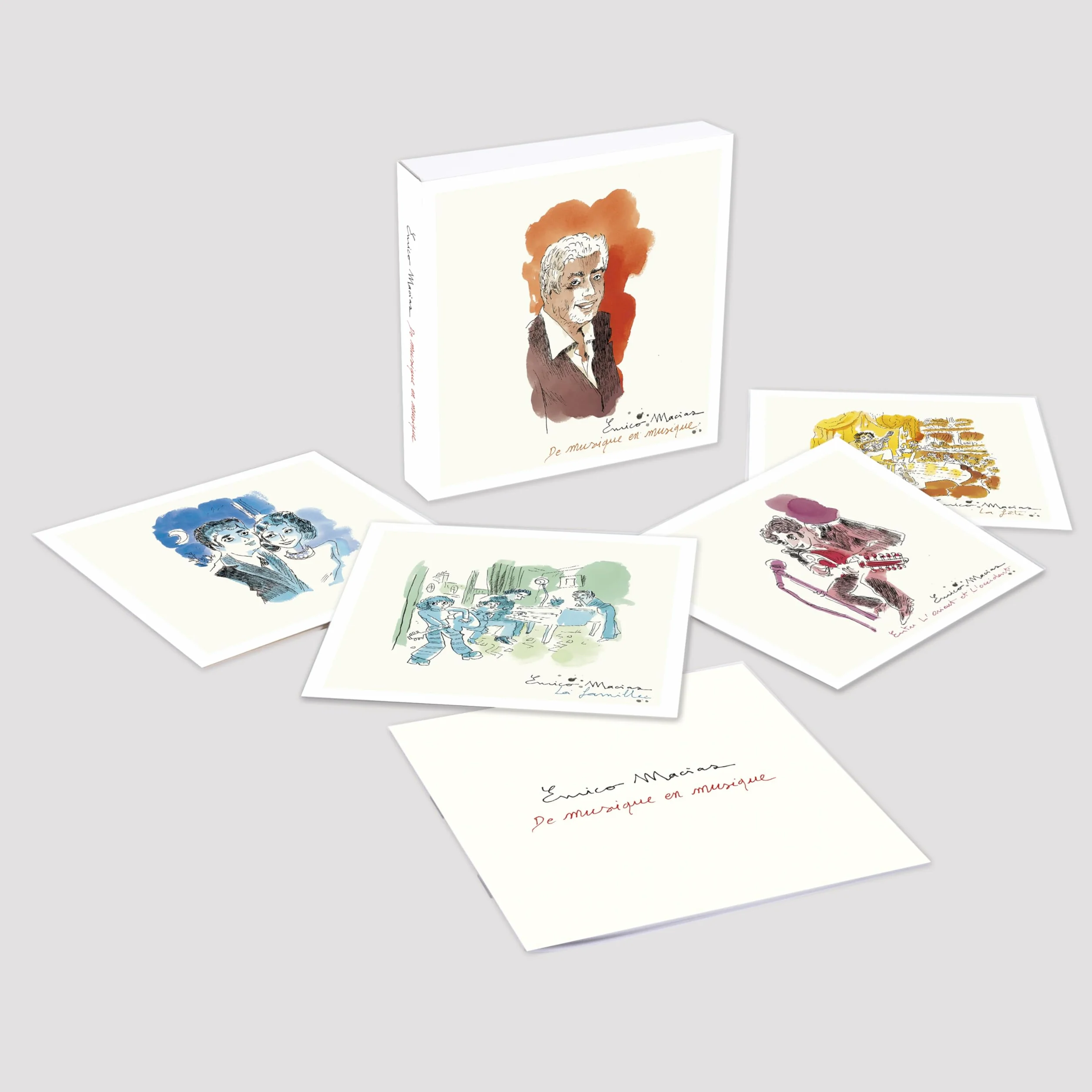 De musique en musique Coffret 4CD