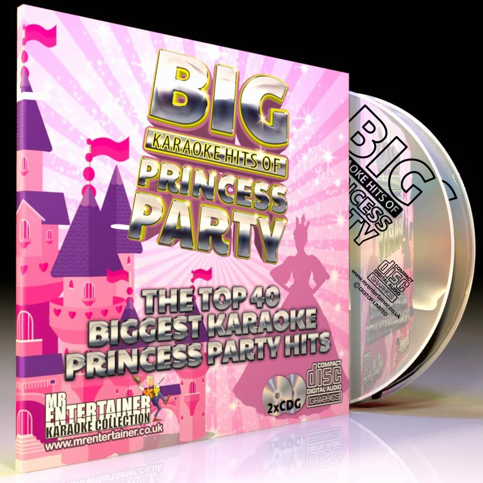 Princess Party Big Hits Double Pack 40 Best Ever Kids Children Disney Party Songs