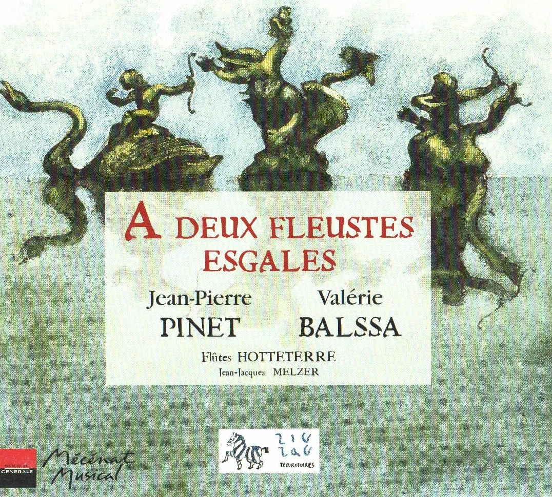 A deux fleustes esgales