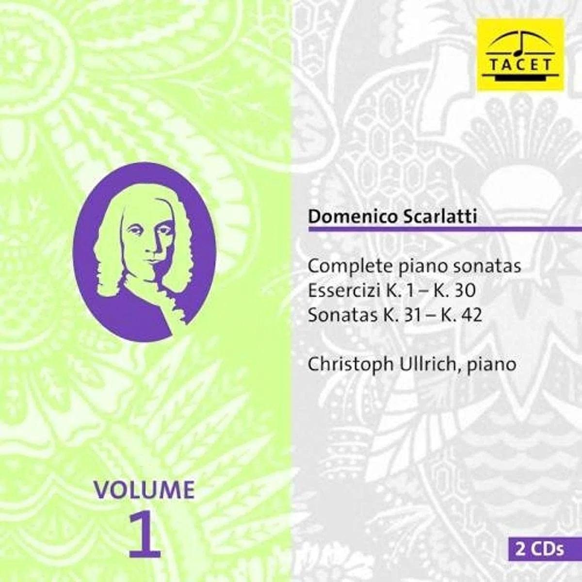 Intégrale des Sonates pour Piano Vol 1