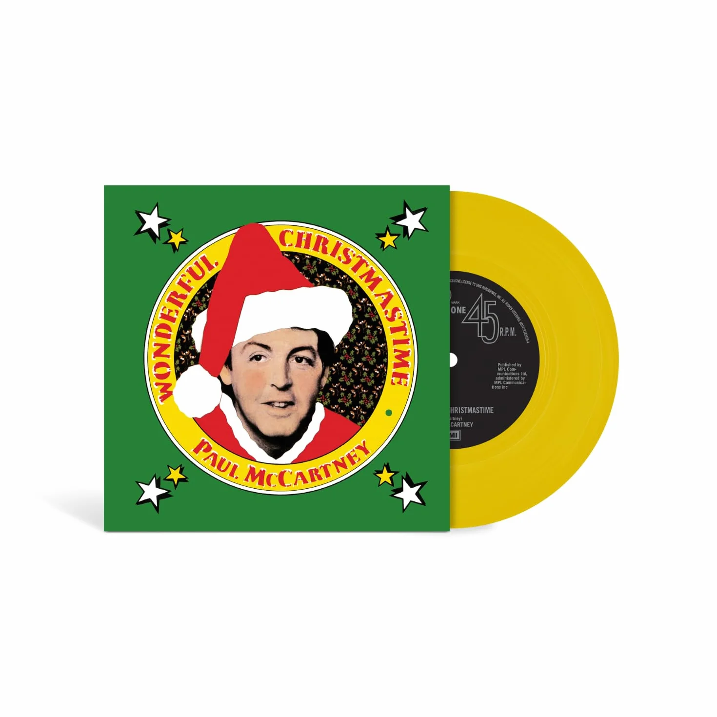 Wonderful Christmastime / Rudo the Red-Nosed Reggae (Ltd. Canary Yellow)