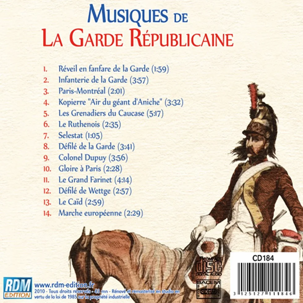 Musiques de la Garde Républicaine - Musique Militaire