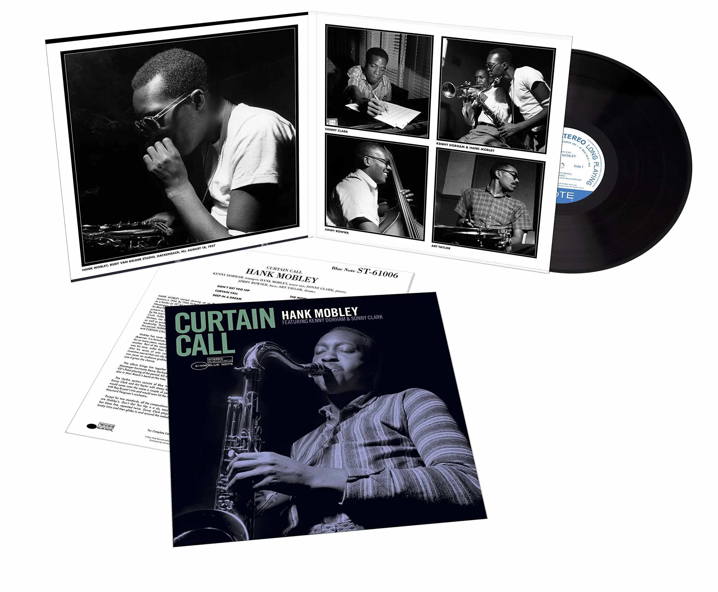 Hank Mobley: Curtain Call / Tone Poet [Winyl]