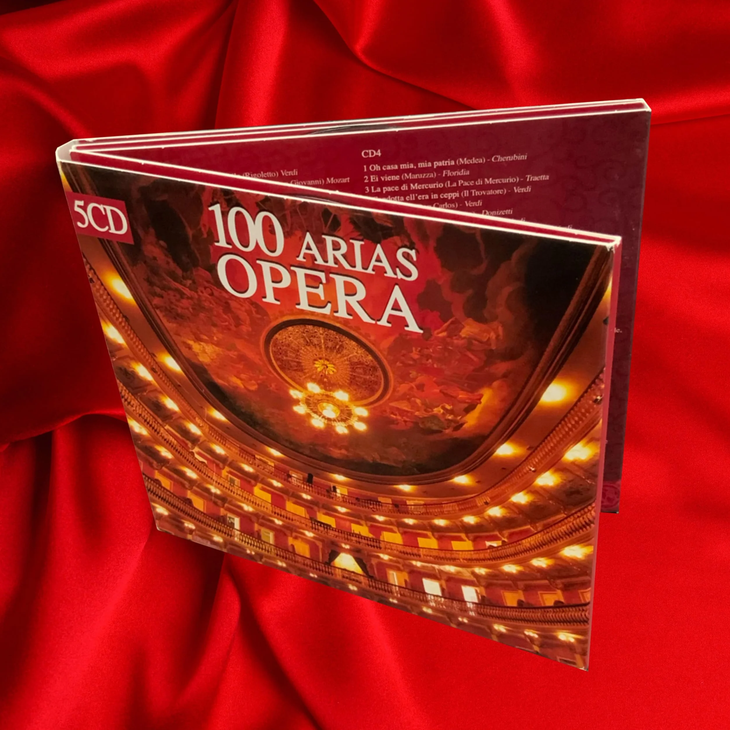 100 Arias et ouvertures d'opéra, La Traviata, Tosca, La Bohème, Turandot