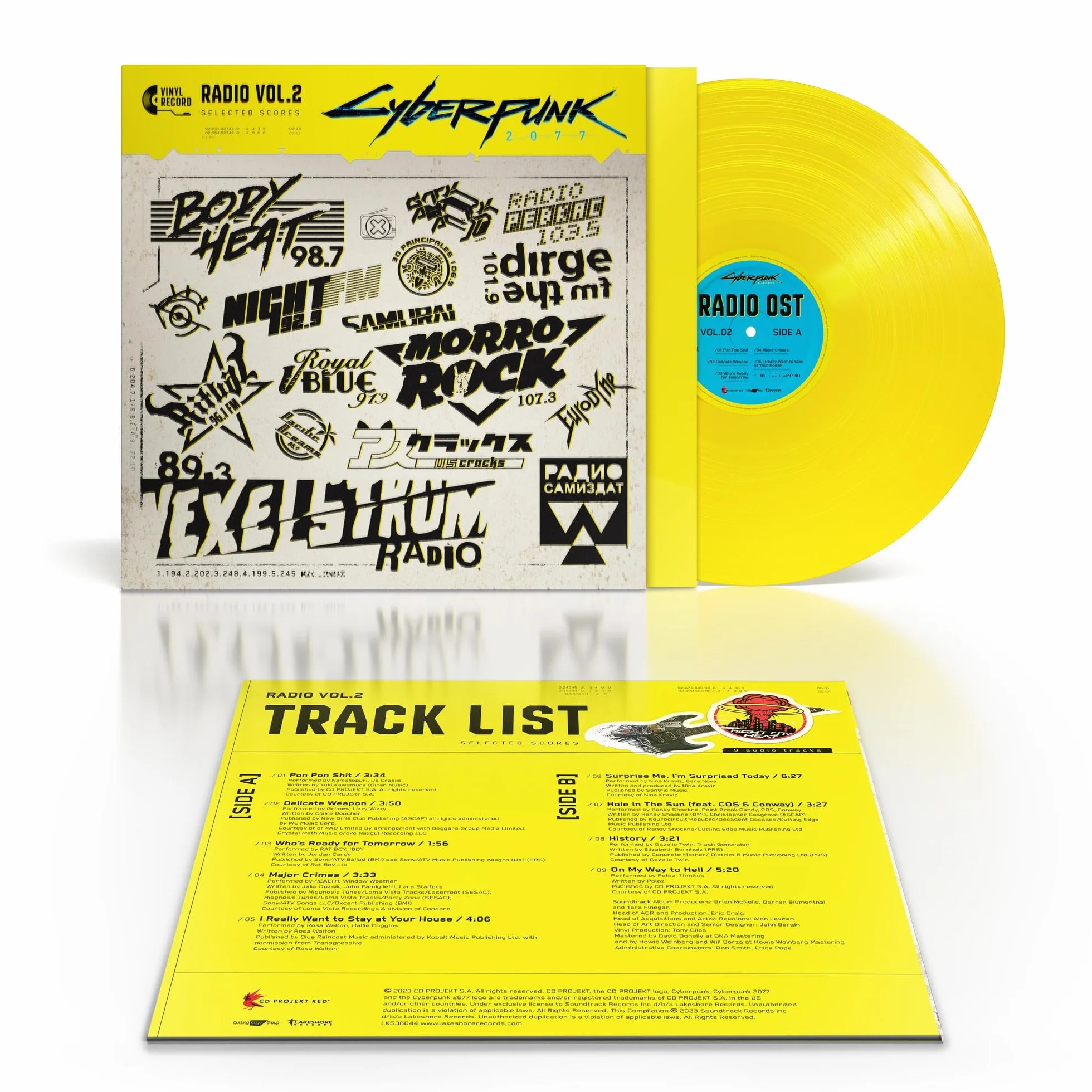 Cyberpunk 2077 Radio Vol.2 explicit lyrics