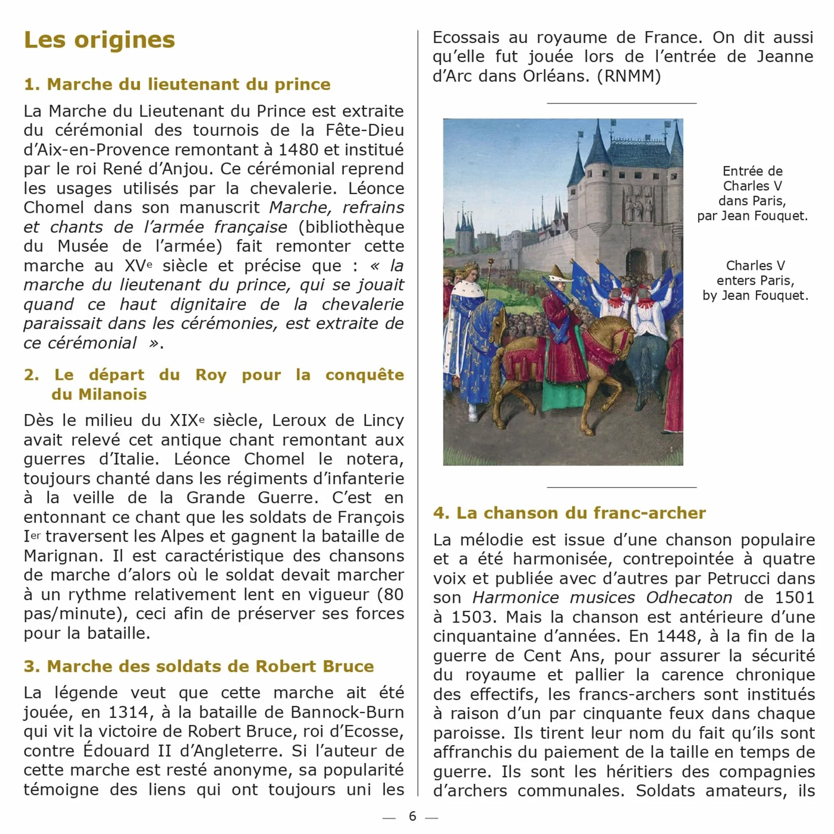 Anthologie de la musique militaire française vol 1