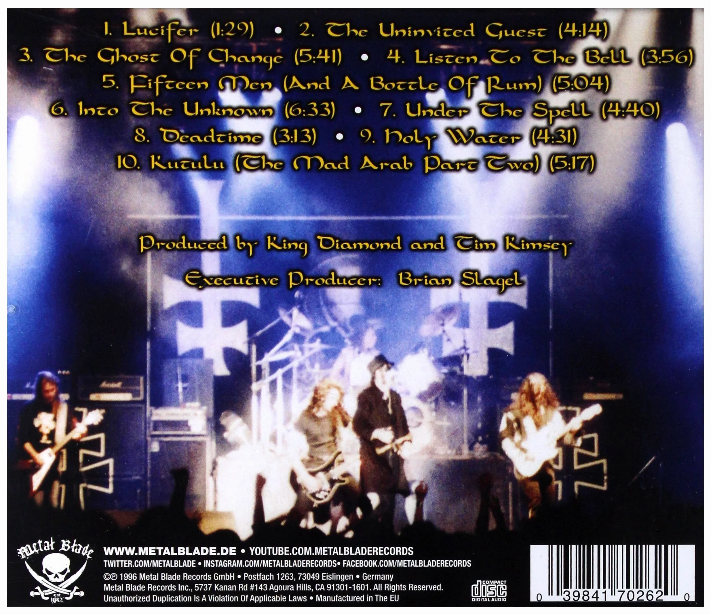 MERCYFUL FATE INTO THE UNKNOWN