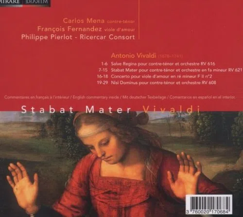 Vivaldi - Stabat Mater / Mena · Fernandez · Ricercar Consort · Pierlot