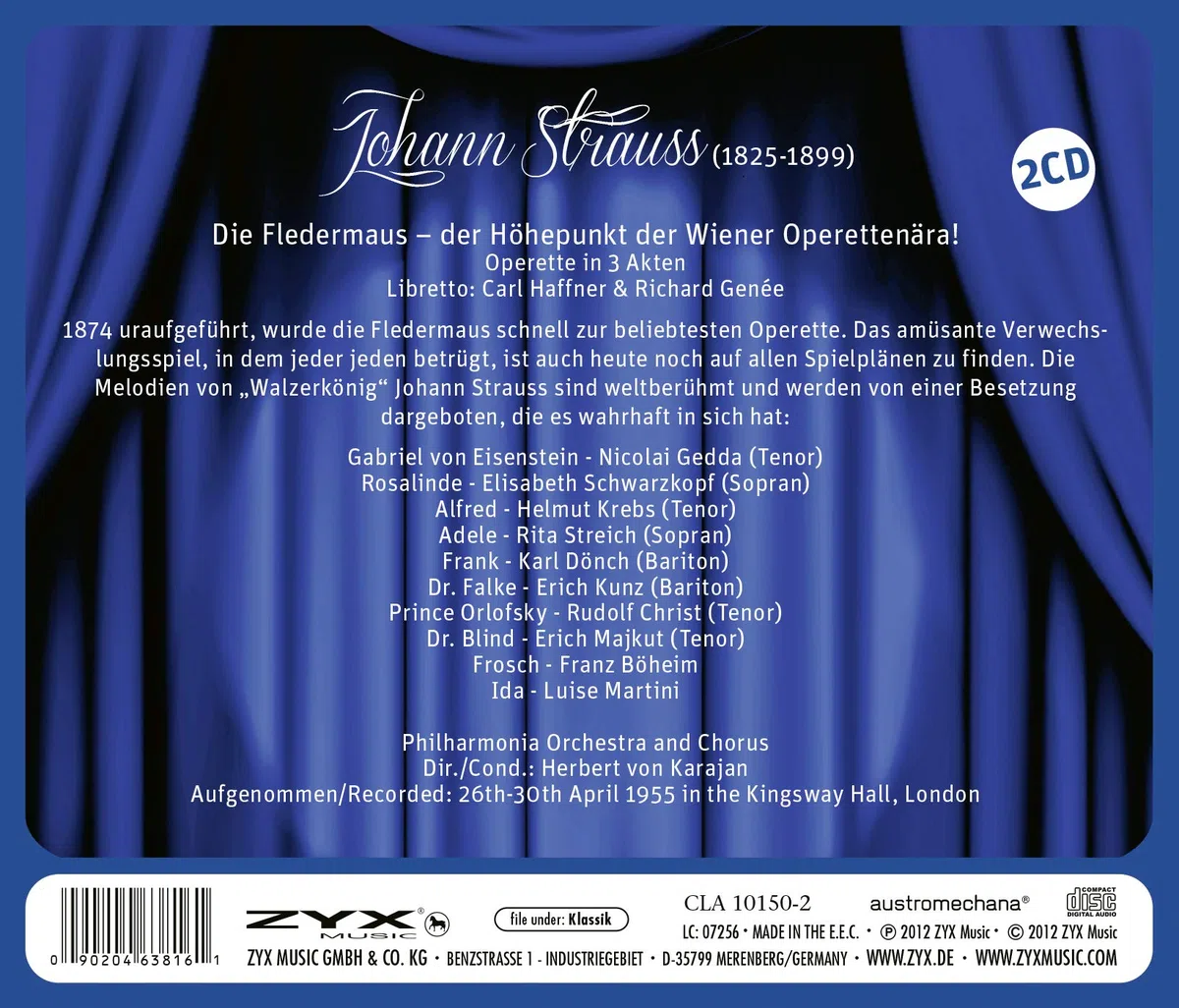 La Chauve-Souris (Die Fledermaus)