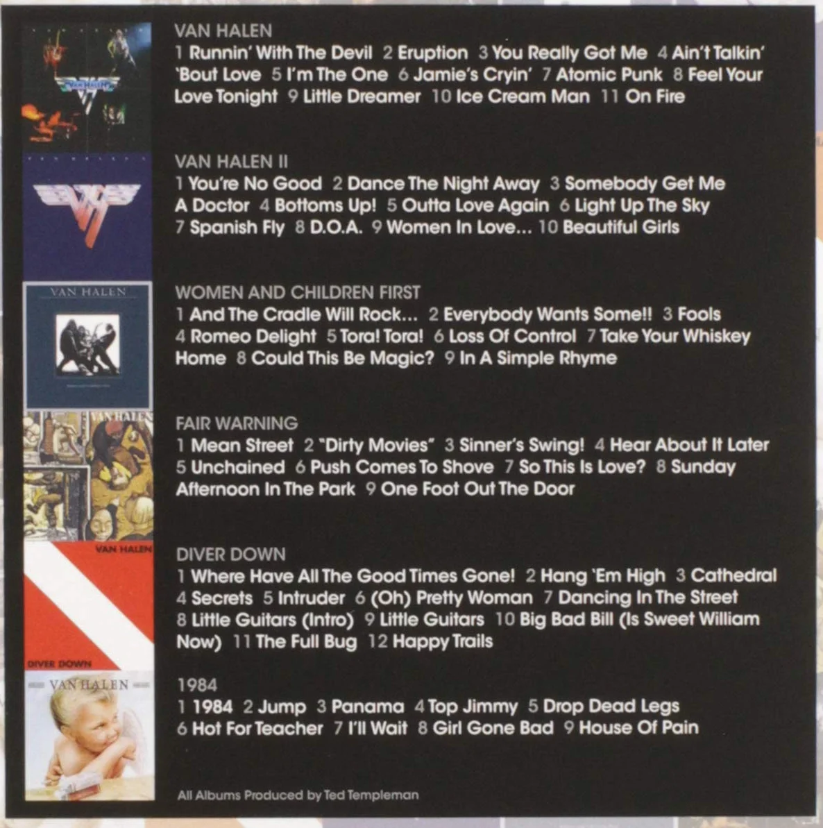 Studio Albums 1978-84