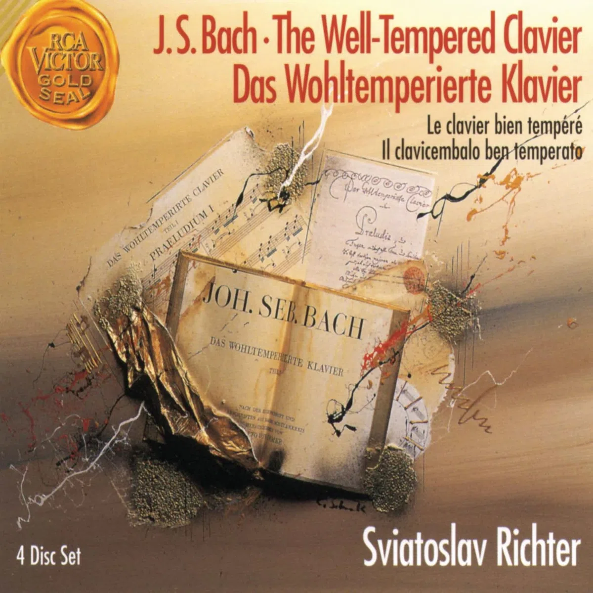 Bach : Le clavier bien tempéré (Coffret 4 CD)