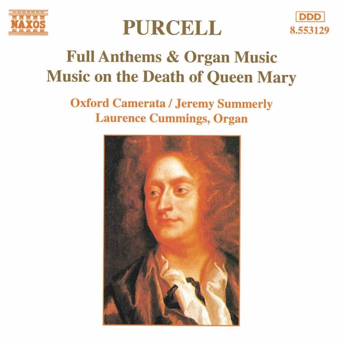 Purcell: Full Anthems & Organ Music - Music on the Death of Queen Mary