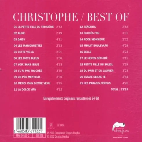 Christophe Best Of
