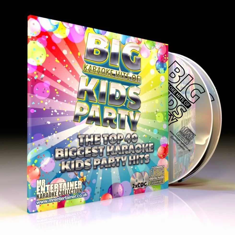 Mr Entertainer Big Hits of Kids Party Double G Pack Top 40 Greatest Childrens Party Songs fête d'enfants karaoké