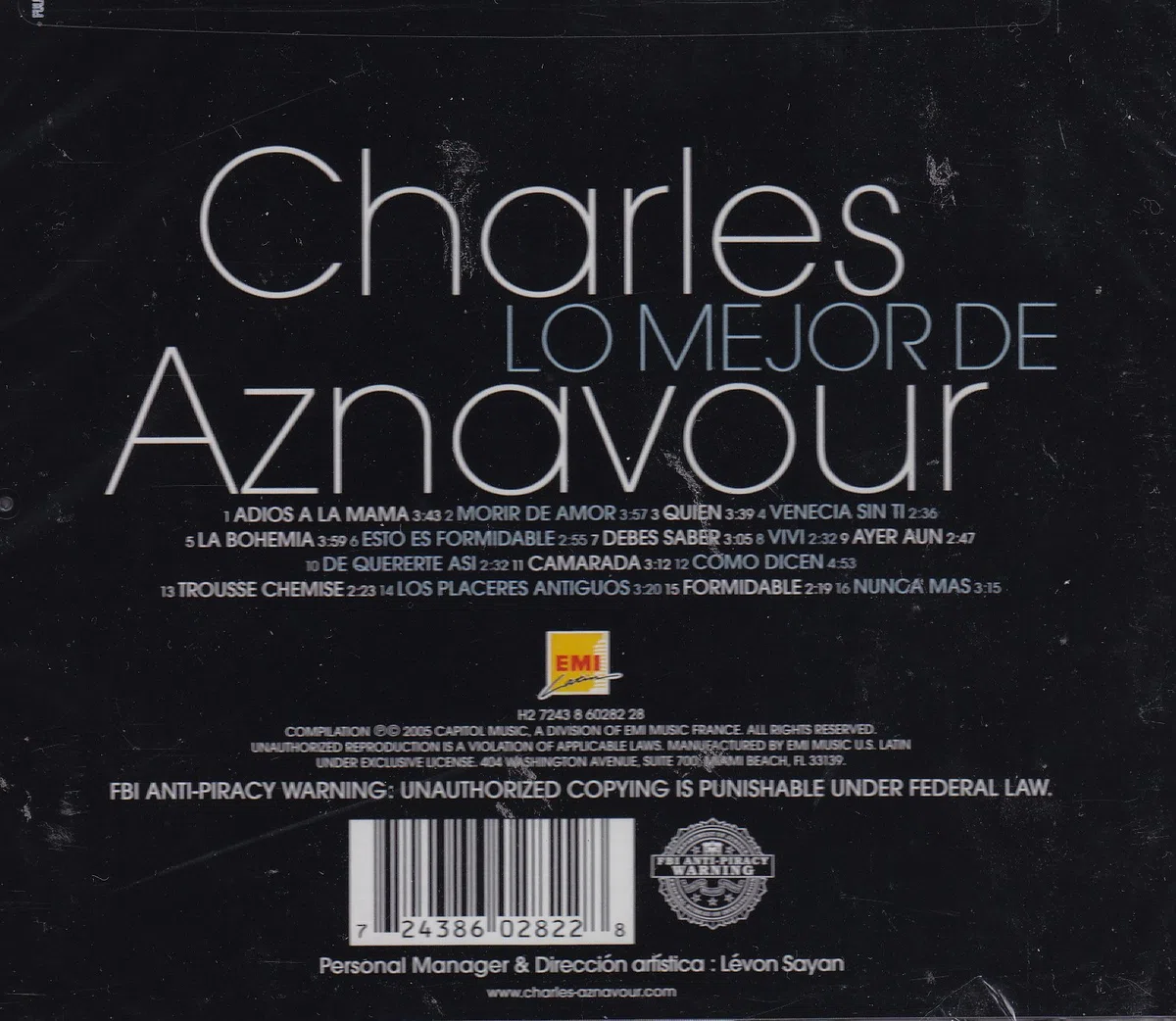 Lo Mejor de Aznavour