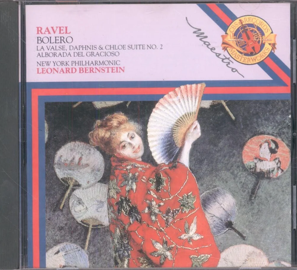 Ravel Bolero La Valse Daphnis & Chloe Suite No. 2 Alborada Del Gracioso Leonard Bernstein