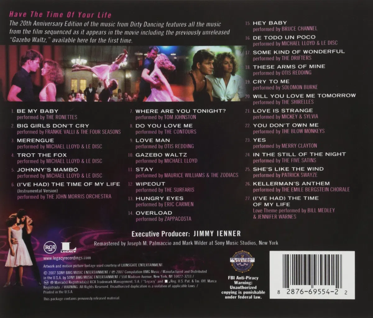 Dirty Dancing =20th Ann=
