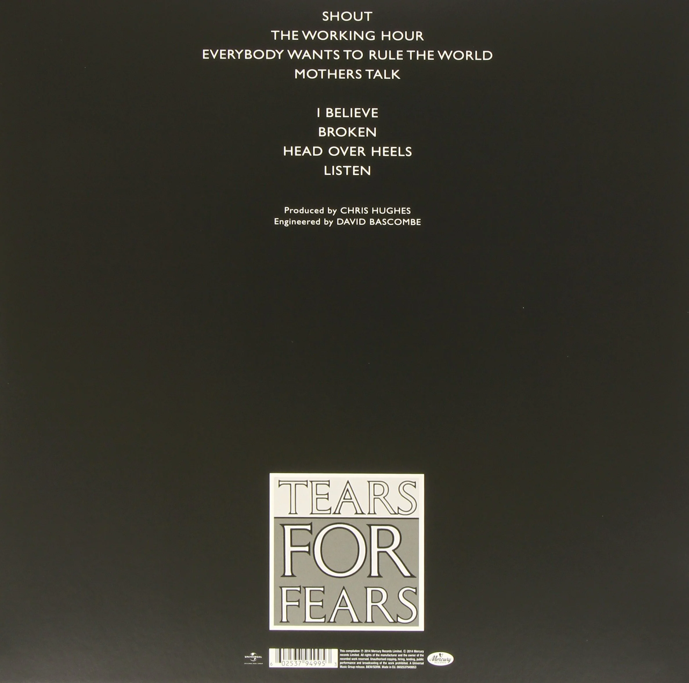 Songs from the Big Chair
