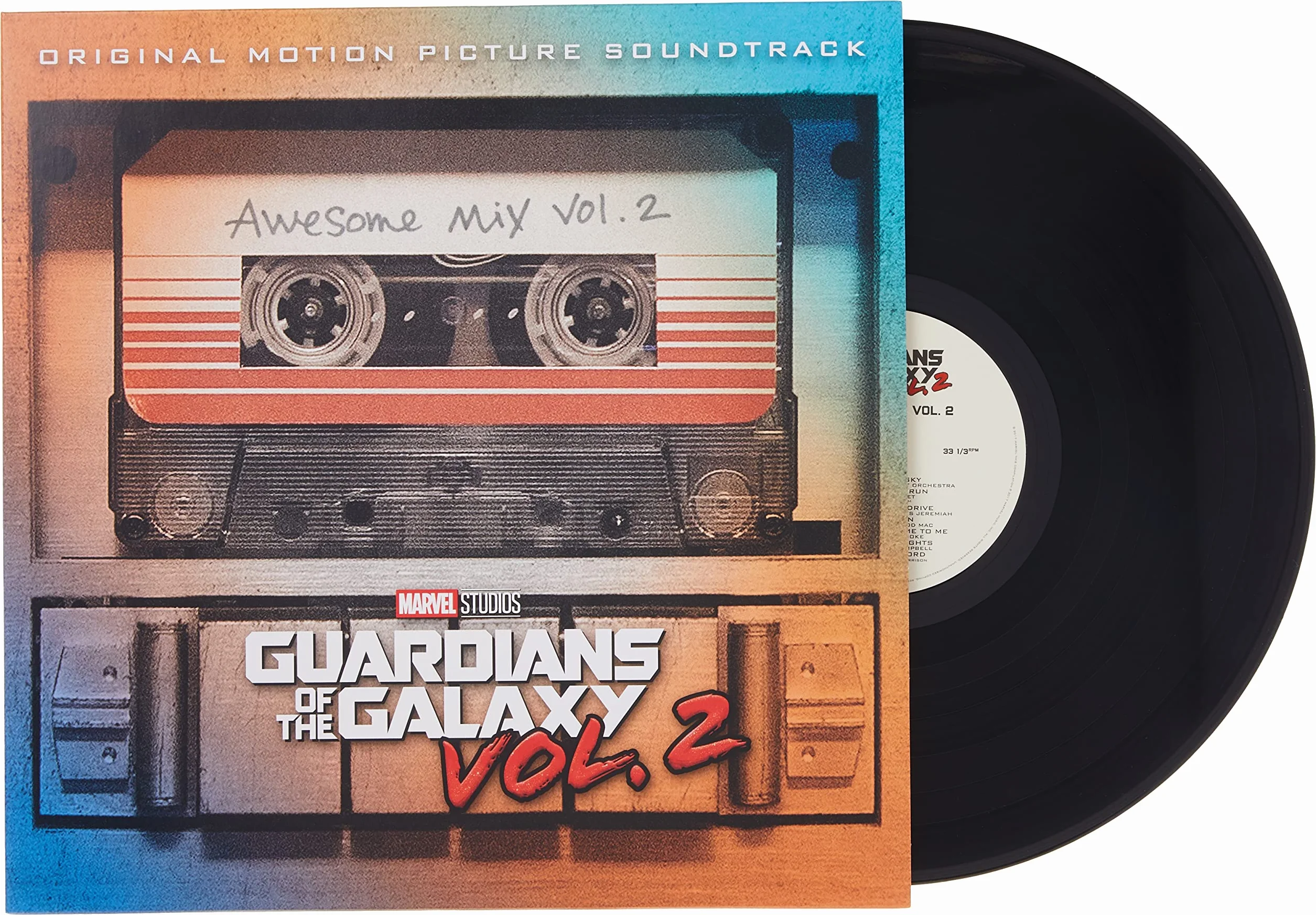 Guardians of the Galaxy Vol. 2 : Awesome Mix Vol. 2 [Vinyle couleur orange et blanc - Tirage limité]