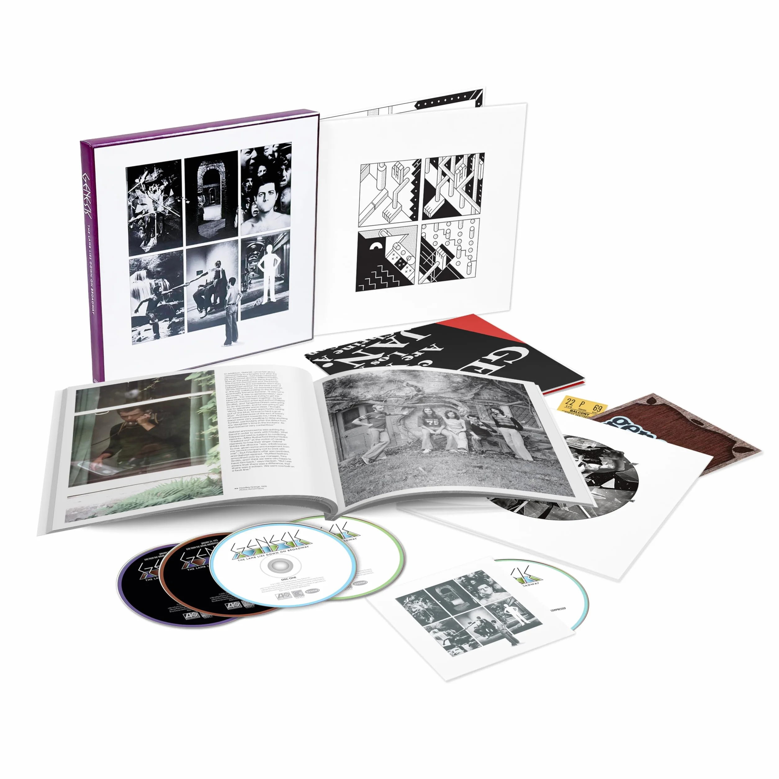 The Lamb Lies Down on Broadway Coffret Audio