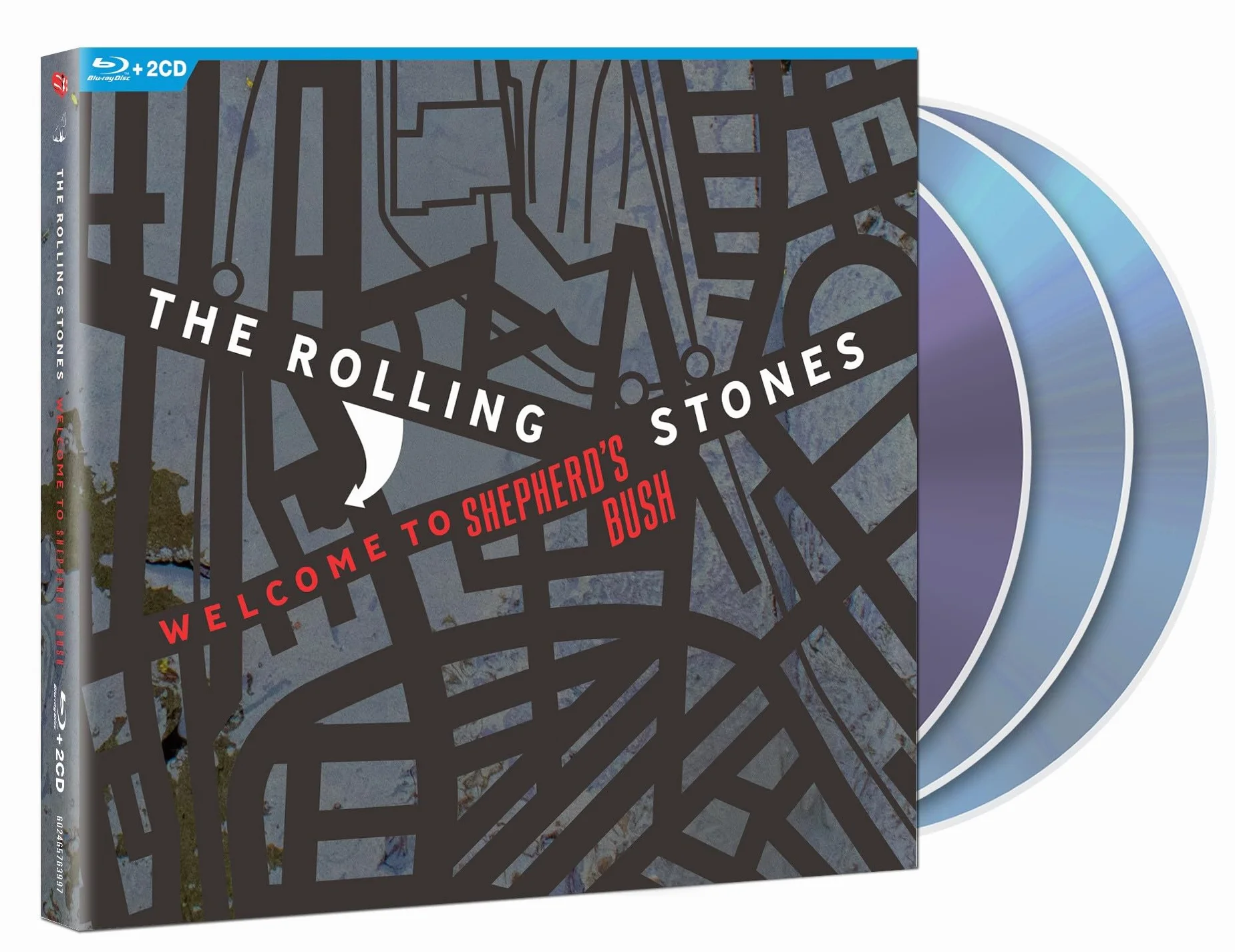 The Rolling Stones Welcome to Shepherd's Bush Blu-ray + 2 CD