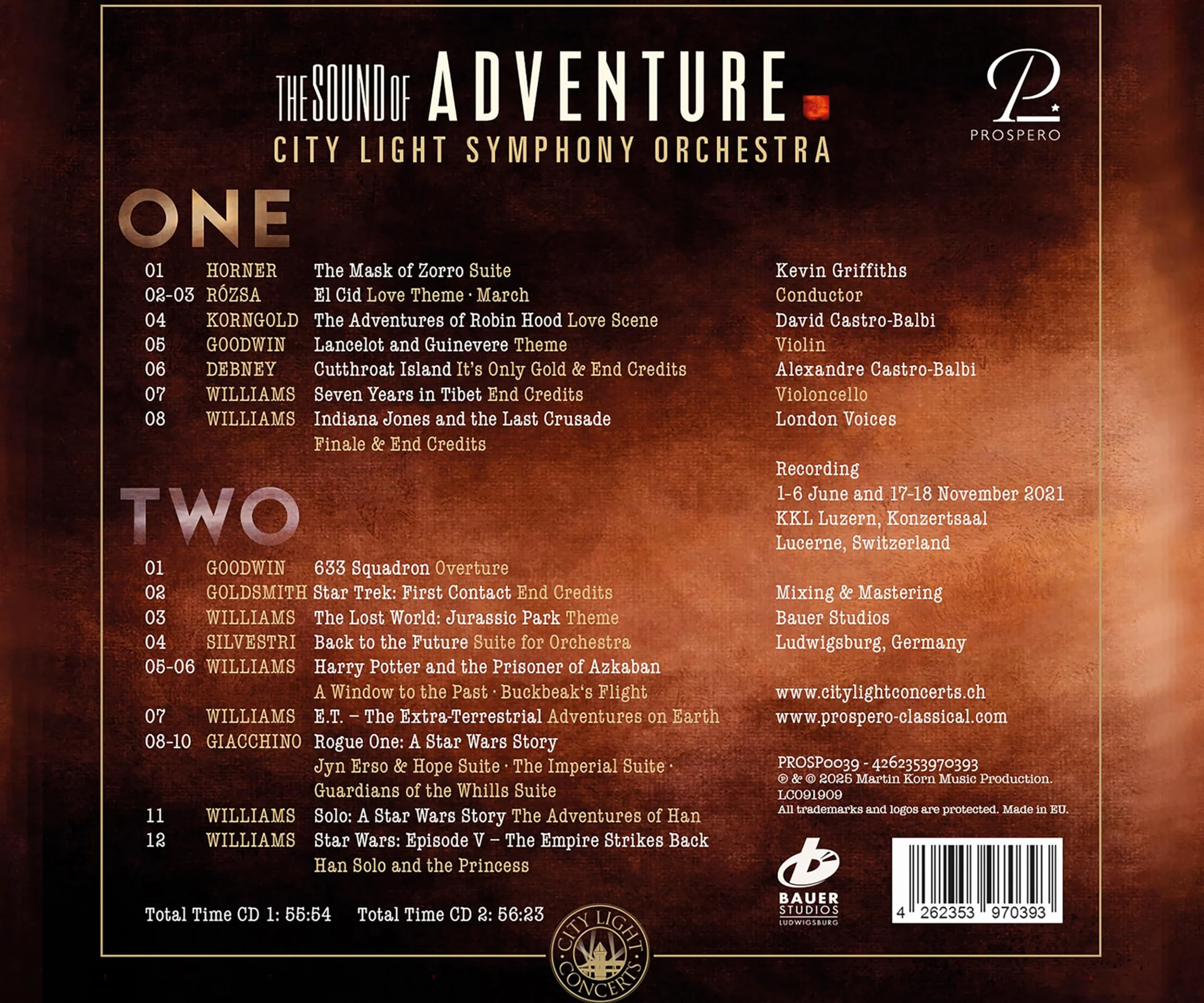 Sound of Adventure Film Music Masterpieces