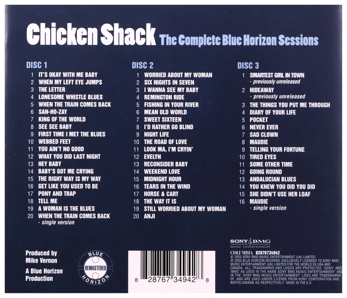 The Complete Blue Horizon Sessions