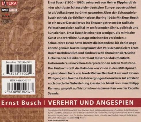 Verehrt und Angespien