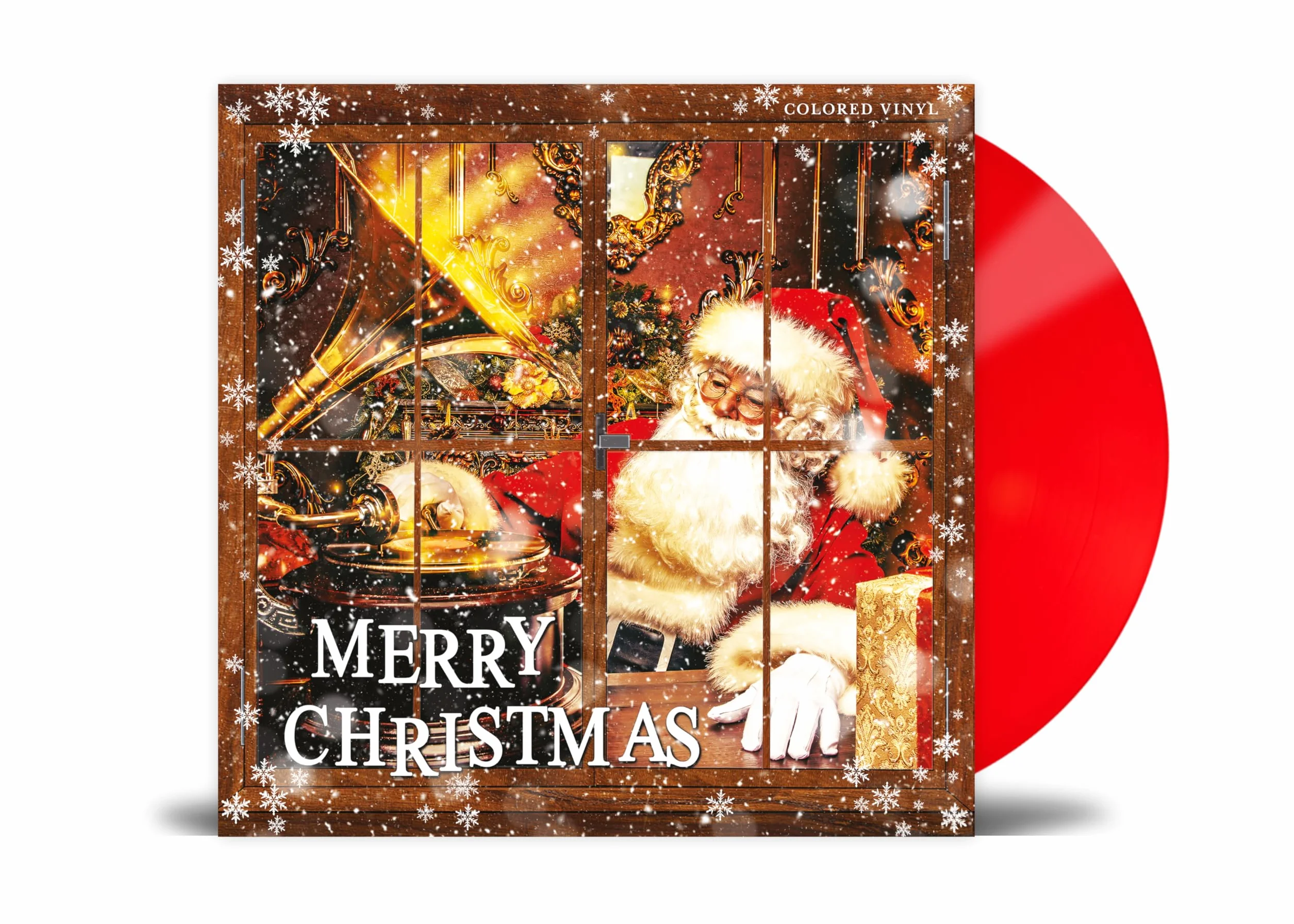 Louis Armstrong Mahalia Jackson Frank Sinatra Miles Davis Sextet Merry Christmas Coloré version Rouge