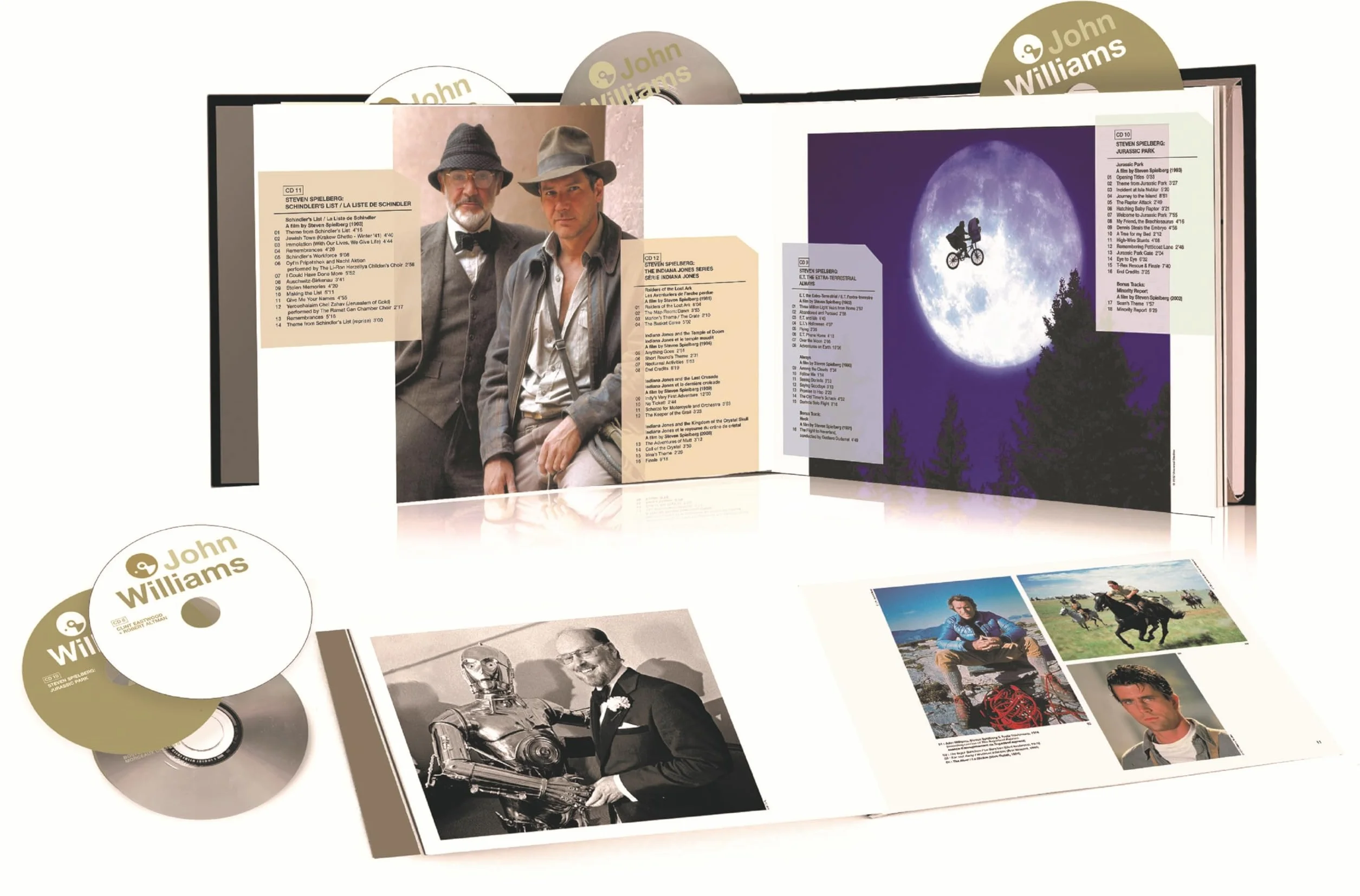 The Legend Of John Williams Coffret Semi Livre d'Art 20CD Tirage Limité