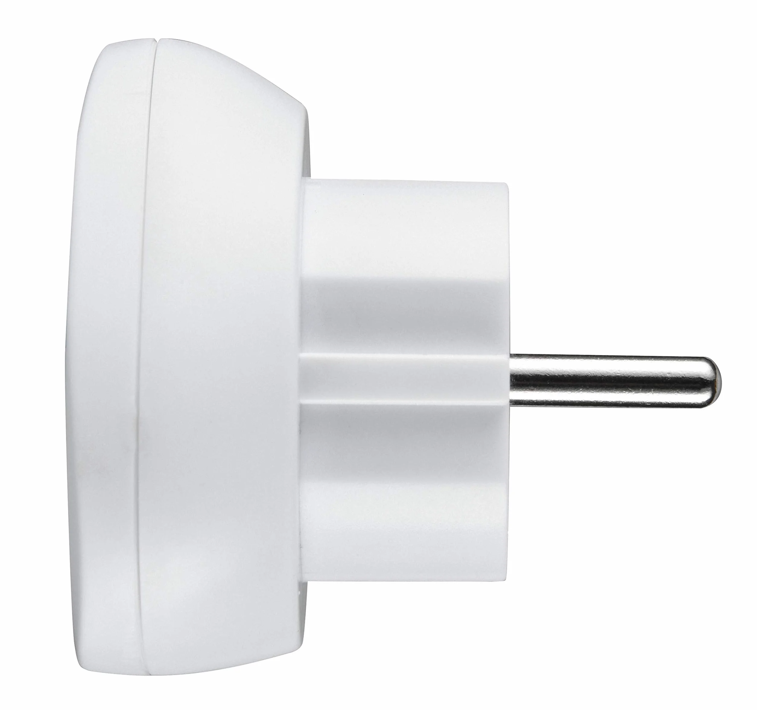 Electraline Adaptateur de voyage UK vers France/Europe, blanc