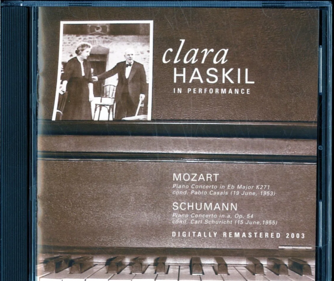Clara Haskil En Concert - Mozart : Concerto N°9 Jeune-Homme K271 - Schumann : Concerto Op. 54