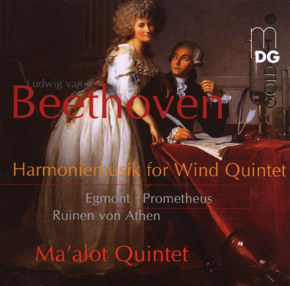 Beethoven: Egmont & Prometheus Arranged for Wind Quintet Ma