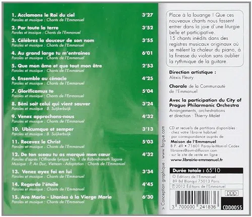 CD Il Est Vivant ! par Toute la Terre - CD 55