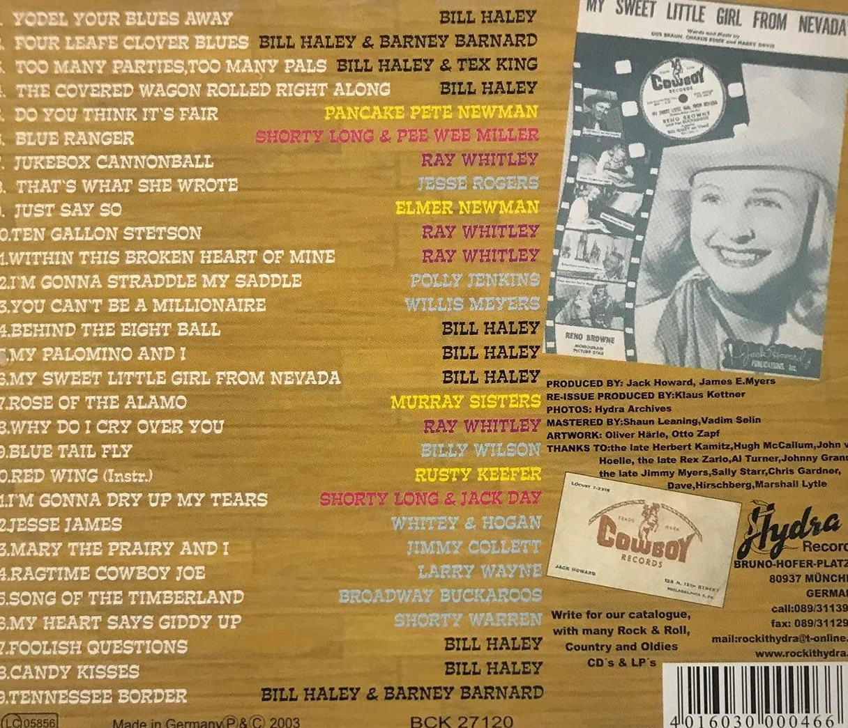 The Legendary Cowboy Recordings Volume 2