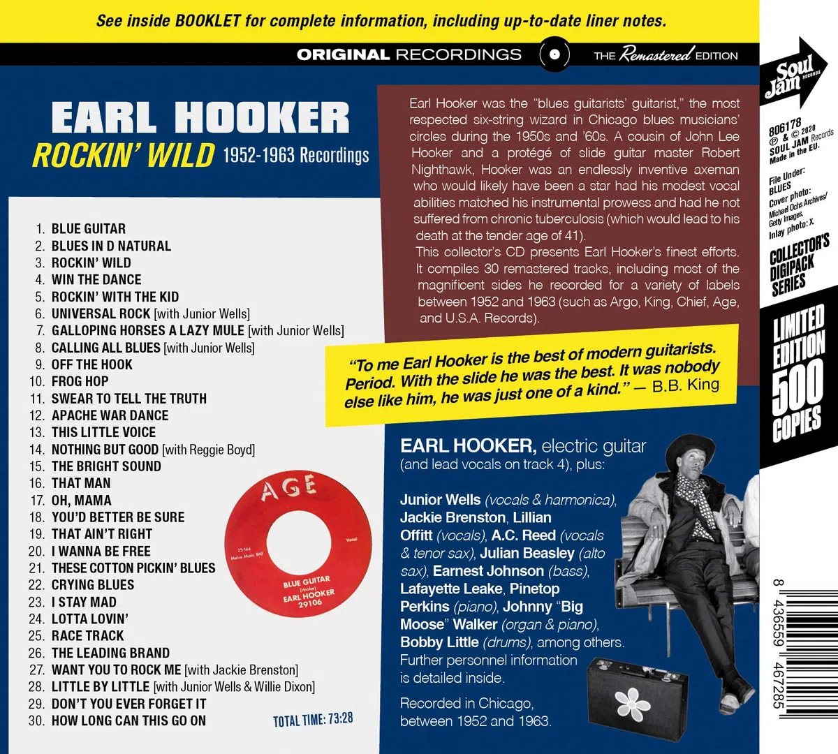 Rockin' Wild - 1952-1963 Recordings (30 Tracks!!!)