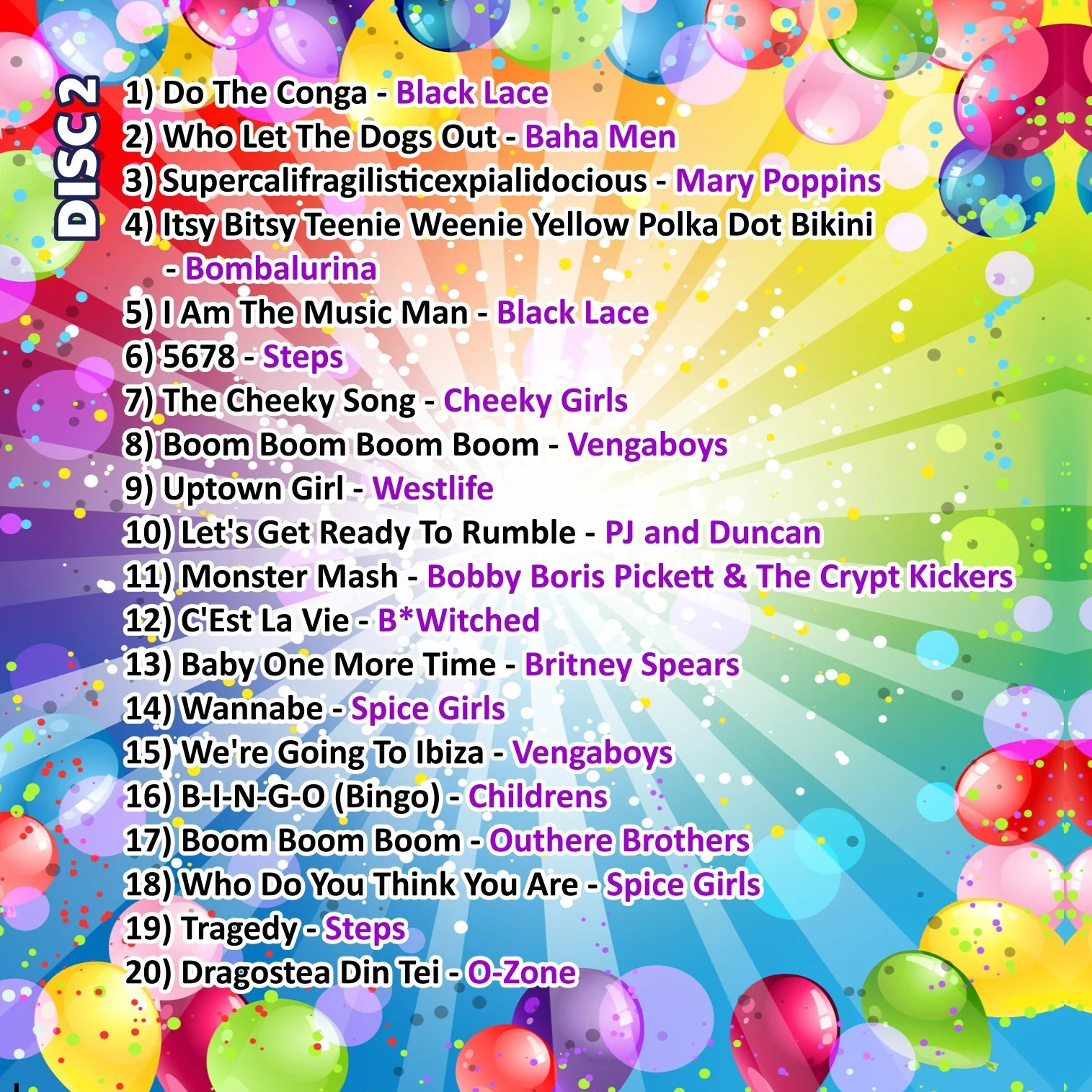 Mr Entertainer Big Hits of Kids Party Double G Pack Top 40 Greatest Childrens Party Songs fête d'enfants karaoké